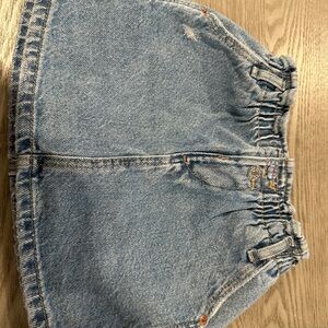 Zara Light Blue Denim Skirt